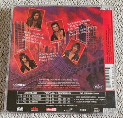 【DVDのみ】メガデス『PEACE SELLS　But Who's Buying Megadeth - Peace SellsBut Whos Buying (DVD Audio, 2003
