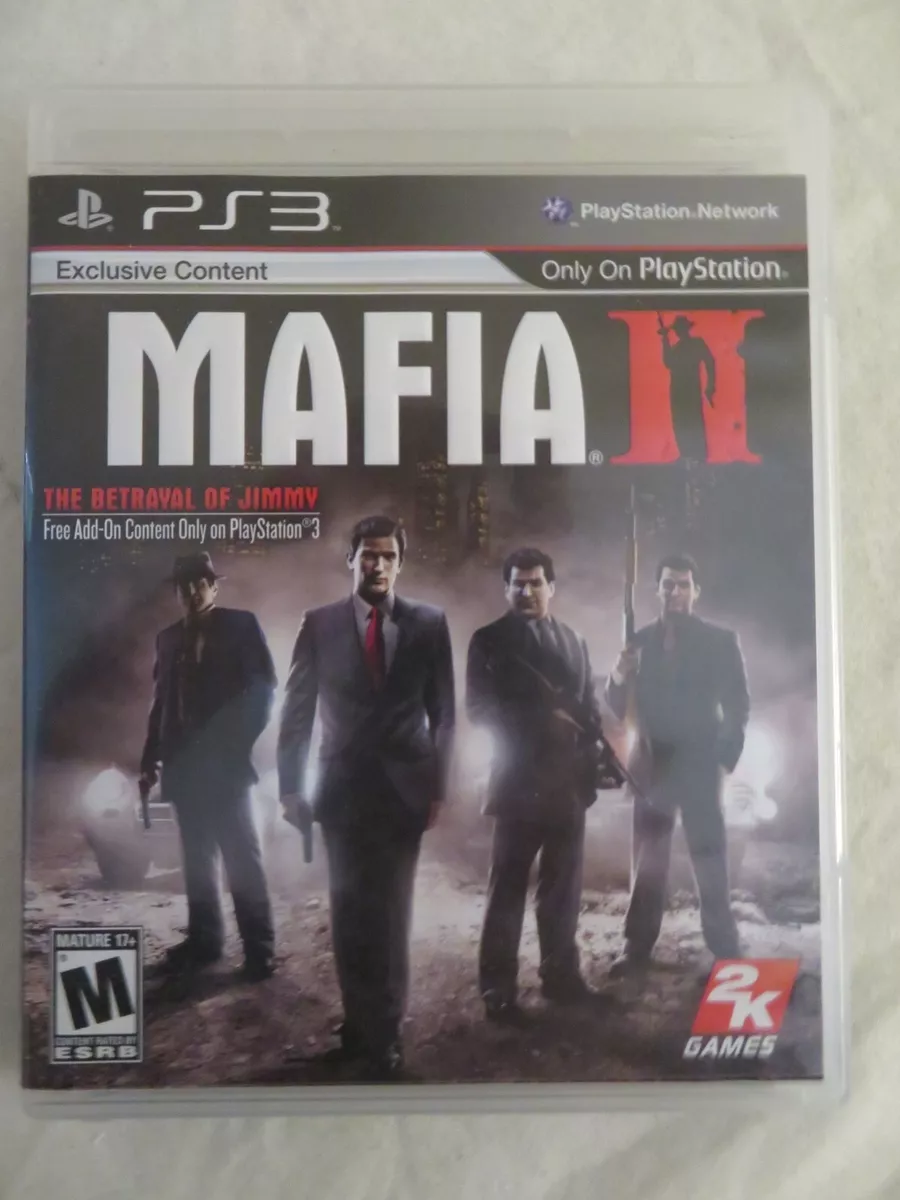 Mafia II 2 - No Map - Has Manual, Case; Disc is excellent PlayStation 3 PS3