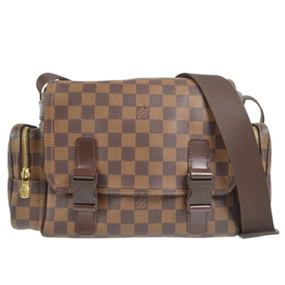 Louis Vuitton Louis Vuitton Reporter Melville Ebene Damier Canvas Bag