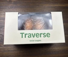 Traverse Retrospec Ski Snowboard and Snowmobile SNOW GOGGLE MATTE BLACK/CITRINE