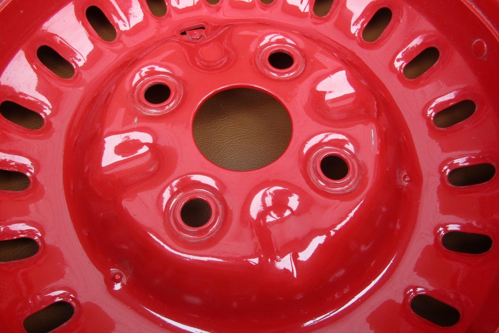 Maserati 3500 GT Nice Restored Original C. Borrani 16 x 5.00 Solid Wheel Rim