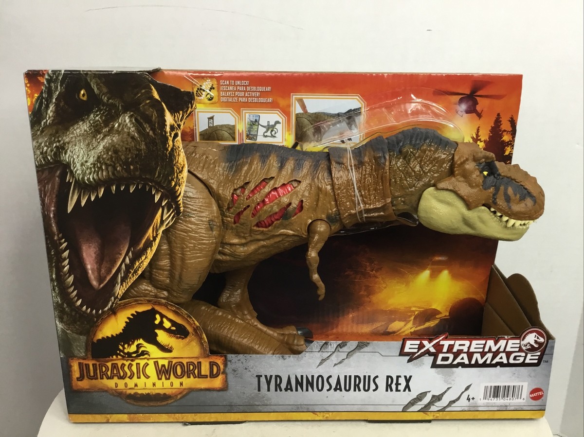 Jurassic World Jurassic Park Tyrannosaurus Rex 7 in Action