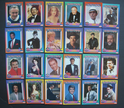 HOLLYWOOD WALK of FAME CARDS Your pick Finish your Set Movie Stars Singers 1991