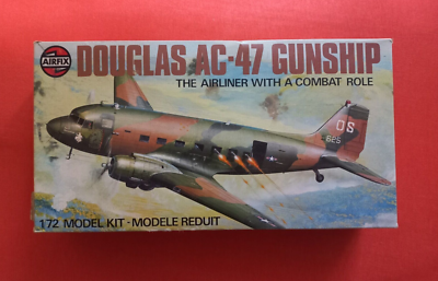 Maquette Avion Airfix 1/72 AC-47 Gunship – Réf 04016-7 – Neuf