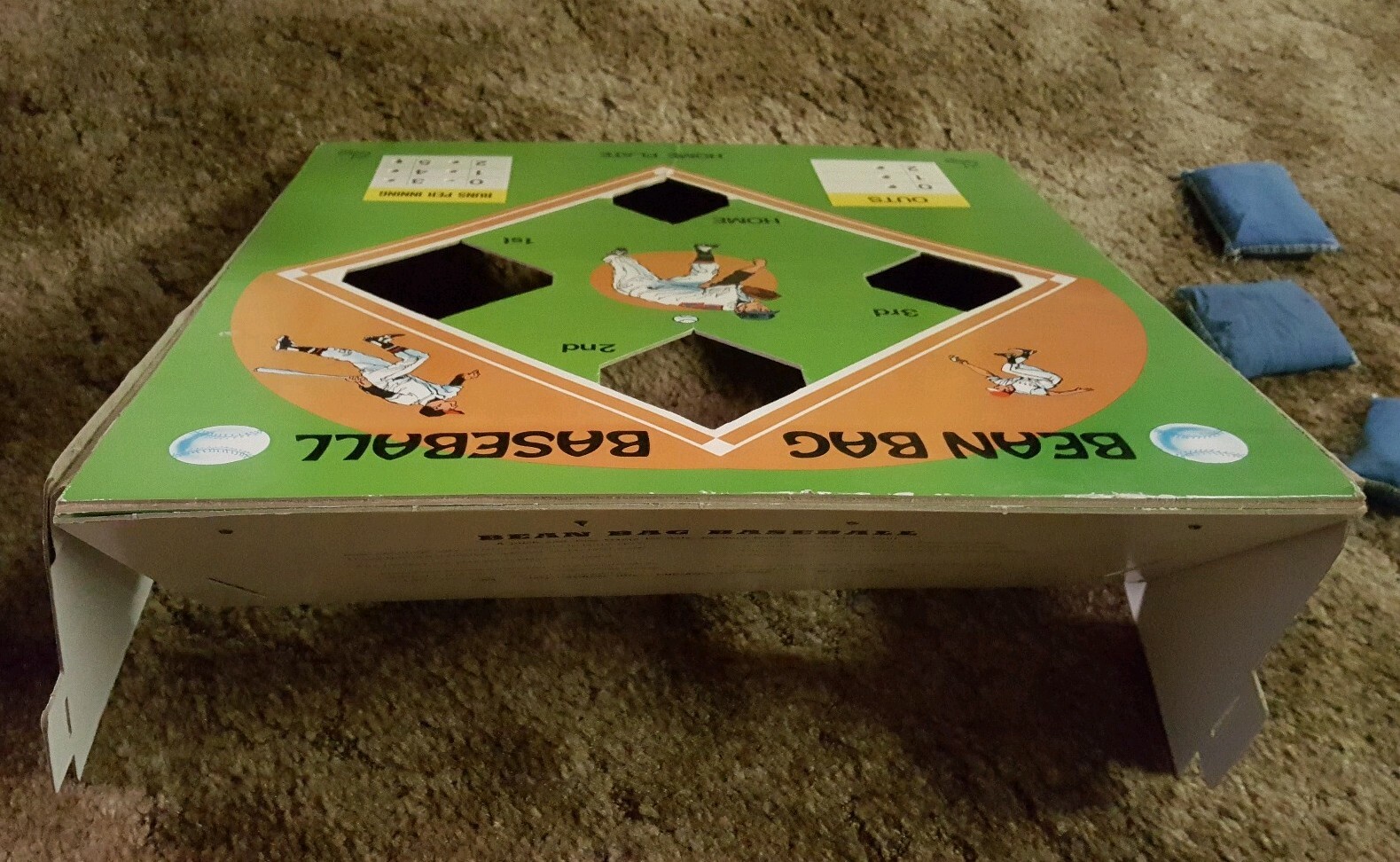 Vintage 1971 Bean Bag Baseball Game | eBay