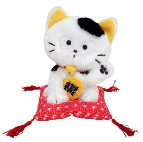 Tama and Friends TAMA Maneki-neko Fortune Lucky Cat Plush Doll