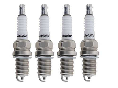 4 X BUJÍA DOBLE PLATINO PARA FORD CORSAIR UA CA20E 2.0L I4 ESCAPE LATERAL Foto 2 de 2