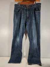 Arizona Jean Co Mens Blue Jean Boot Cut Size 36x34 