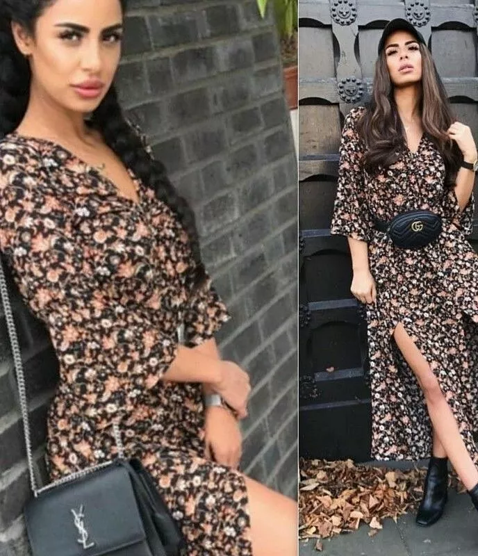 Zara robe volant cheap