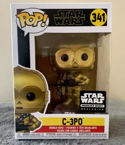Funko POP! Star Wars #341:  C-3PO  (Smuggler's Bounty Exclusive)