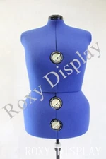 Adjustable Sewing Dress Form Female Mannequin Torso Medium Large Size #JF-FH-10
