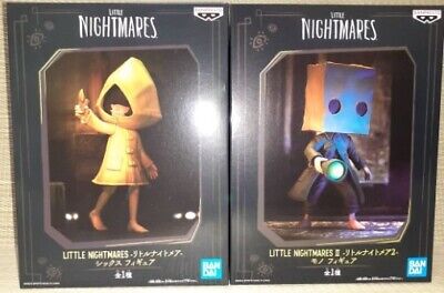 In Stock Original Genuine BANPRESTO Mono Little Nightmares 2 Paper Bag Head  Game Character Model Animation Character Action Toy