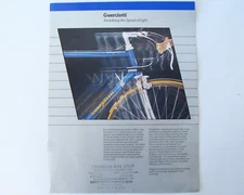 ~ 80's Guerciotti Road Bicycle Catalog GLX 7600 7700 Track Campagnolo Record ~
