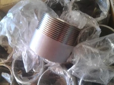 3" MNPT x 3" TOE 304 SS Stainless Steel Pipe Nipple Sch 40 "Threaded One End"