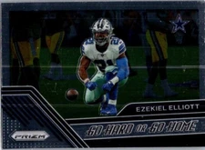 Ezekiel Elliott 2020 Panini Prizm #6 Go Hard or Go Home Dallas Cowboys