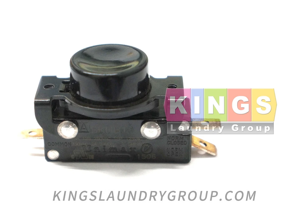ALLIANCE NEW ORIGINAL STYLE PUSH TO START SWITCH FOR HUEBSCH, SQ DRYERS - M400954