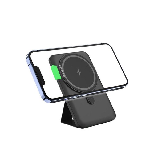 MagSafe Magnetic Wireless Power Bank 5000mAh Charger Fast Charging for iPhone - Picture 3 of 15