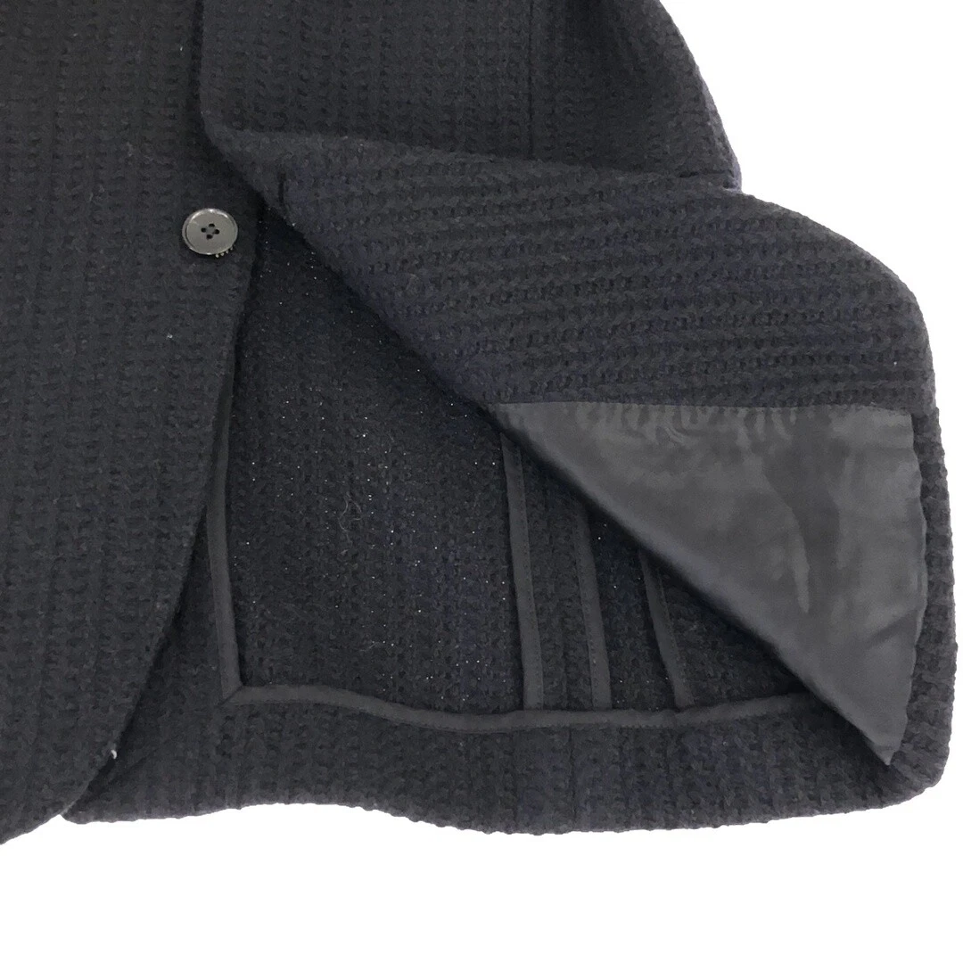 Gucci giacca sartoriale maglia lana 4JPU51 1DIJF0 nero 46 usata MESC 0
