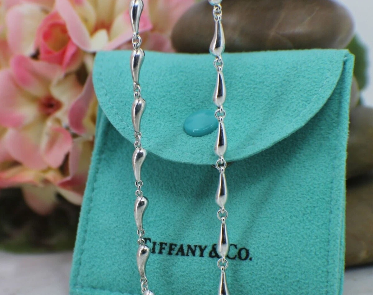 Tiffany raindrop necklace sale