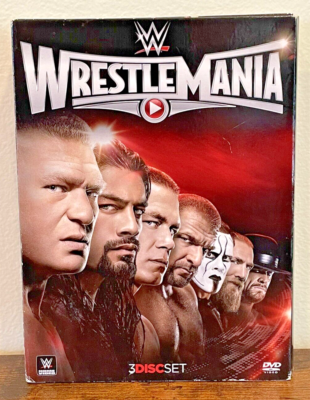 WWE: Wrestlemania XXXI 31 (DVD, 2015, 3-Disc Set) Wrestling Video  