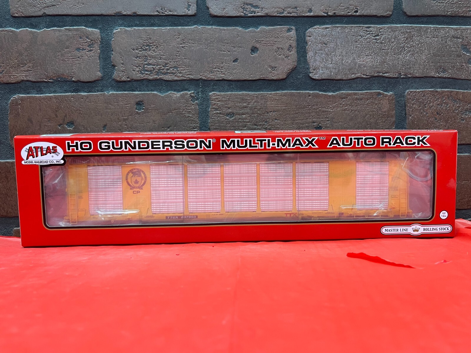 Atlas Master HO 20006429 Gunderson Auto Rack CP Canadian #697950 
