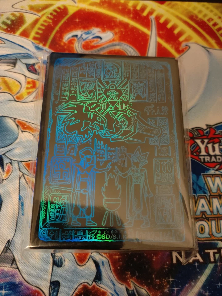 Yu-Gi-Oh Prismatic God Box Blau Obelisk 70 Hüllen Sleeves OCG Japanisch OVP