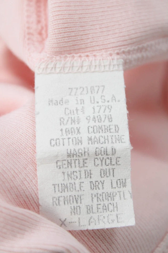 Three Dots 女式基本粉色无袖方领棉质背心 XL 码 — 第 4/4 张图片