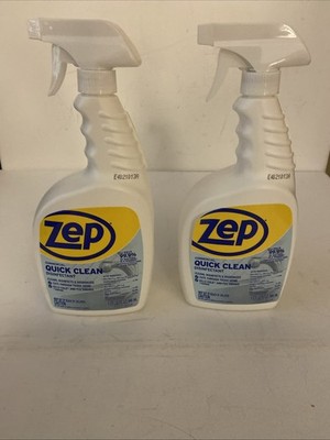 PACK OF TWO  ZEP Commercial Quick Clean Disinfectant 32fl oz