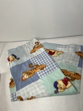 Disney Winnie The Pooh, Tigger Sleeping/Napping on Squares BABY Blanket