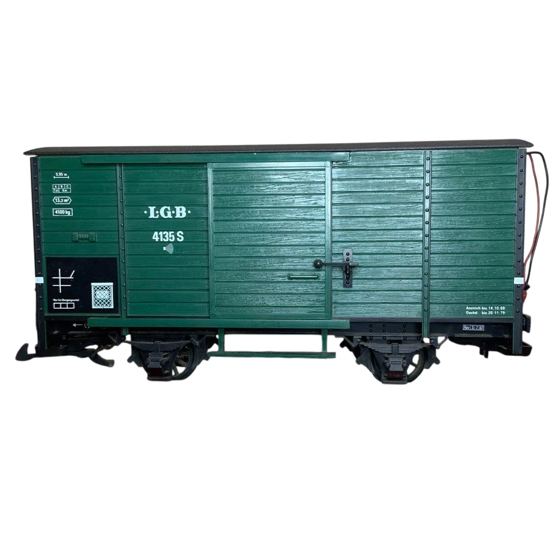 LGB LEHMANN レーマン サウンド付き 貨車 4135 LGB G Green Plastic Model Railroad Locomotives for sale | eBay