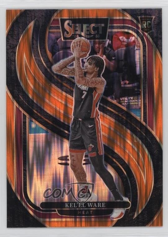 2024 Panini Select Premier Level Orange Flash Prizm Kel'el Ware Rookie RC 15ts
