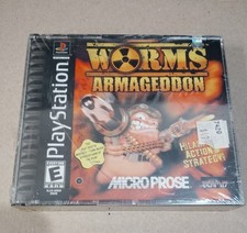 Worms: Armageddon (Sony PlayStation 1, 1999) PS1 - Brand New Sealed * Read 