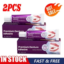 2X Premium Thermoplastic Denture Adhesive Strong-Denture-Adhesive
