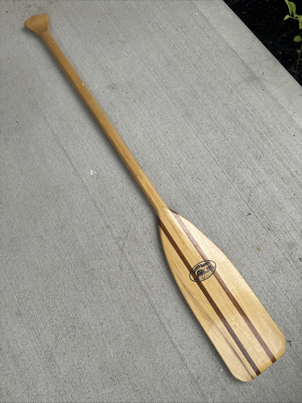 46” Beaver Brand Paddle and Oars Wooden Canoe Paddles