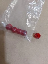 HAM INSTRUMENT VTG GAUGE PANEL INDICATOR LIGHT LENS LIONEL TRAINS GUITAR AMPS (5