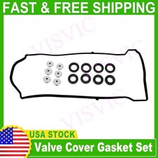 For Honda,Civic Accord CR-V Element Acura RSX TSX Set Valve Cover Gaskets