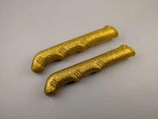 Bicycle Brake Lever Covers NOS KOOL LEMON YELLOW GLITTER for Lemon Peeler 69-70