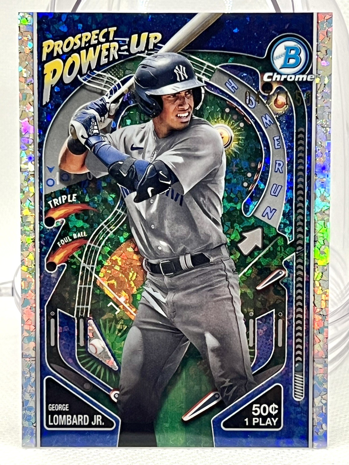 2024 Bowman #PP-17 George Lombard Jr. 47/150 Diamond Rookie Prospect Power-Up