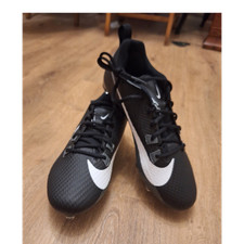 Nike Vapor Edge Speed 360 2 Football Cleats Black/Smoke Gray  Wide (E) US 10.5