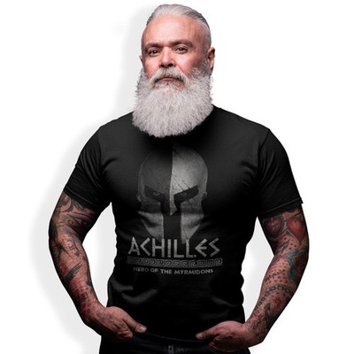 Achilles T-Shirt Troja Griechische Mythologie Mythos und Legende T-Shirts