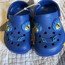Crocs Classic Kids Slip On Clog Sandal Blue F...