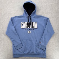 Champion North Carolina Tar Heels Hoodie Men Large Blue NCAA Varsity Prep Sporty