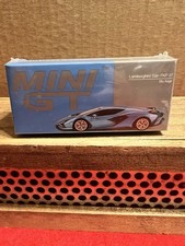 TSM MINI-GT Lamborghini Sian FKP 37 Blu Aegir LHD 🛞🛞🛞 1/64