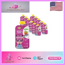 Organic Mixed Berry Yogurt Smoothie Pouches - 12 Pack for Toddlers 24 