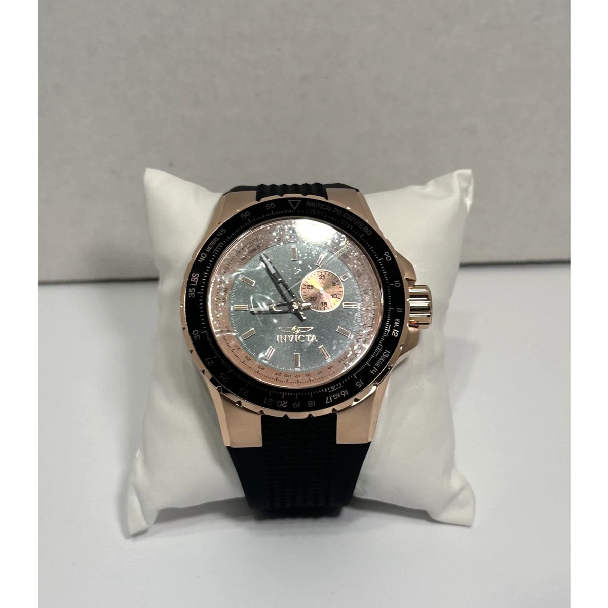 Invicta Aviator Pilot/Aviator Rose Gold Case Wristwatches 