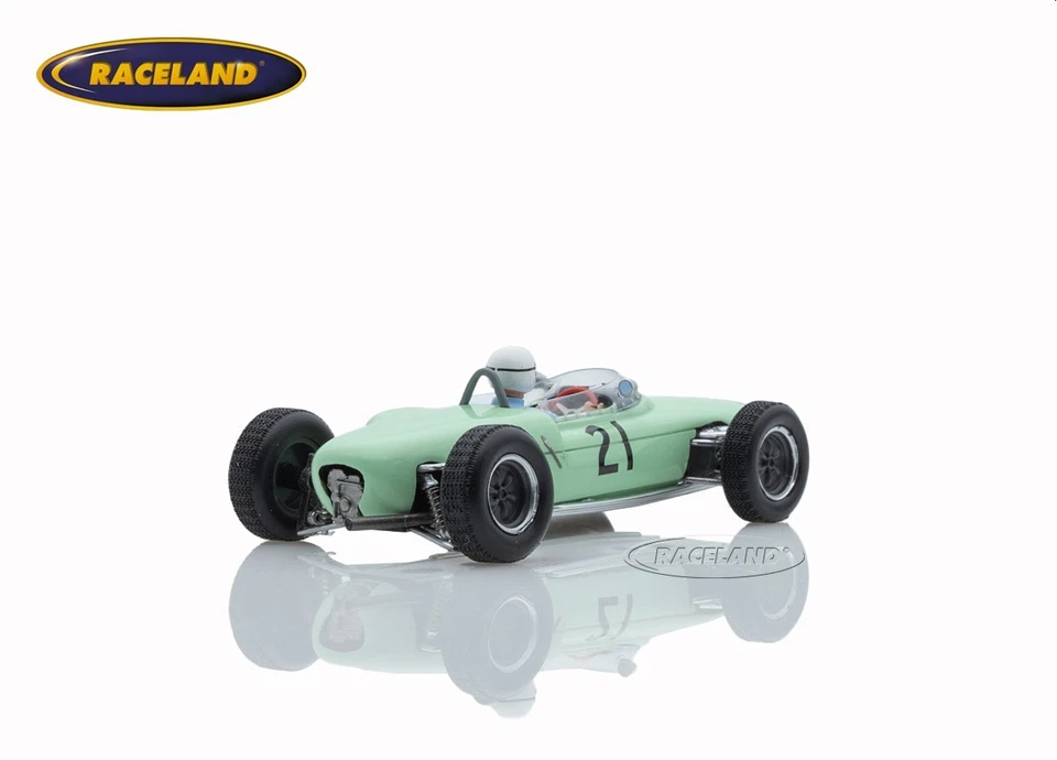 Lotus 18/21 Climax F1 UDT Laystall GP USA Watkins Glen 1961 Gendebien Spark 1:43 - Bild 3 von 4