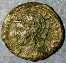 Roman Empire Constantine I 306 AD year Follis Thesalonica SMTSD 4th oficina
