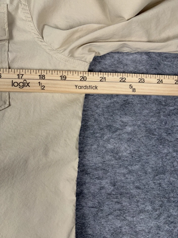 Camisa Tecovas Western Masculina S Pérola Snap Tan Cáqui Campo Manga Longa Jugo - Imagem 4 de 4