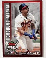 2019 Topps Ronald Acuña Jr. #HRC-16 Home Run Challenge Codes BASEBALL Card