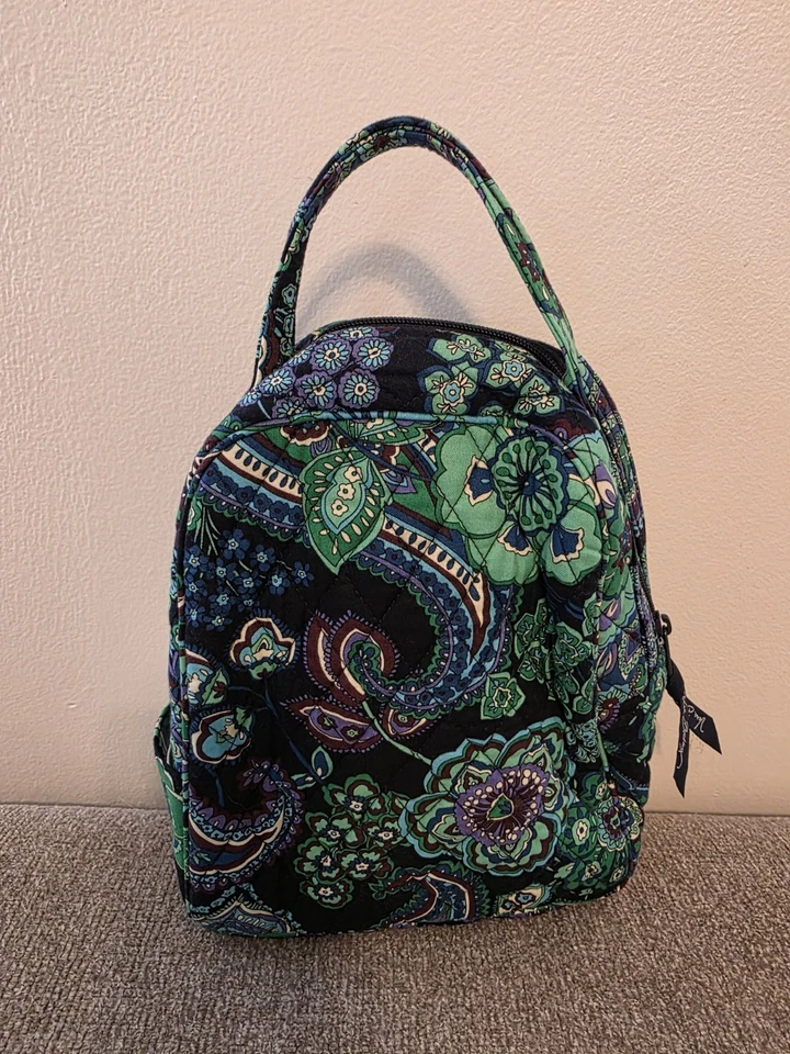 Vera Bradley Let's Do Lunch Blue Rhapsody Lunch Bag - Image 2 of 4